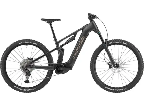 Cannondale Moterra 4+ celoodpružený elektrobicykel Obsidian