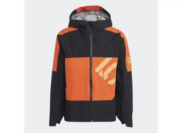 Five Ten Rain pánska bunda Black/Semi Impact Orange