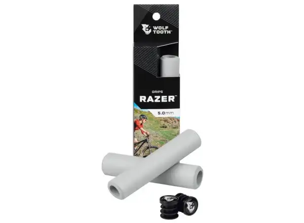 Wolf Tooth Razer 5 mm gripy sivá