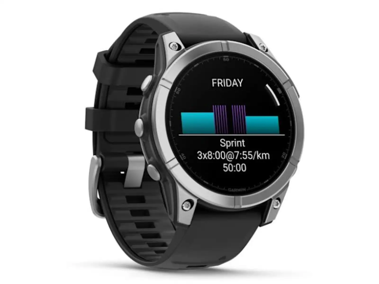 Garmin fēnix® E AMOLED Antracitový šedý