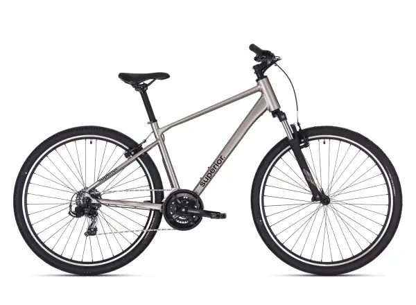 Superior Blox 6.0 trekingový bicykel Gloss Dark Chrome
