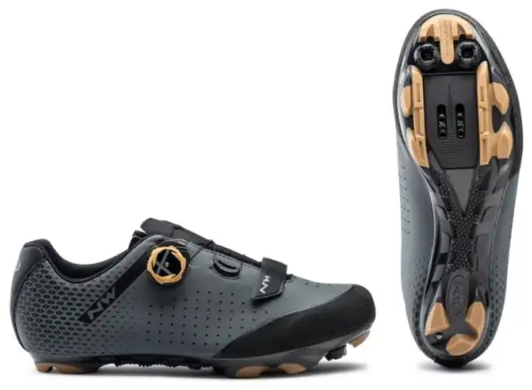 Northwave Origin Plus 2 pánske MTB tretry Anthracit/Honey