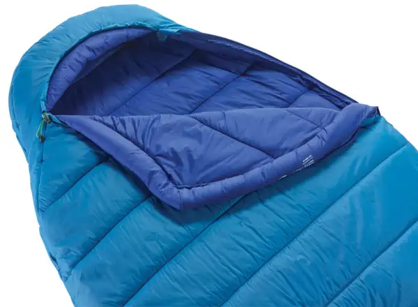 Therm-A-Rest Space Cowboy Long Spacák 7°C modrá