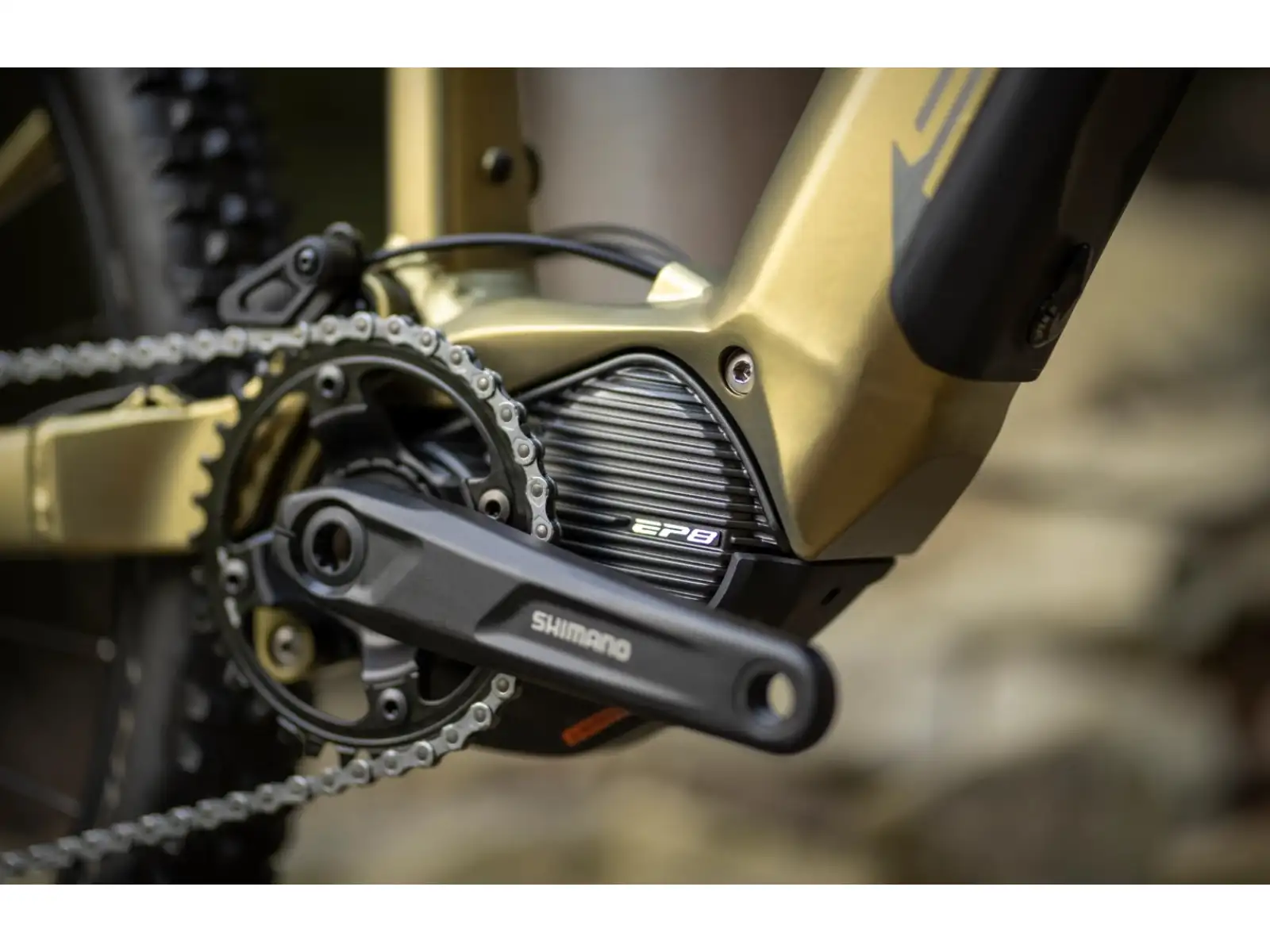 Superior eXF 8089 celoodpružený e-bike Matte Olive Metallic/Chrome Silver