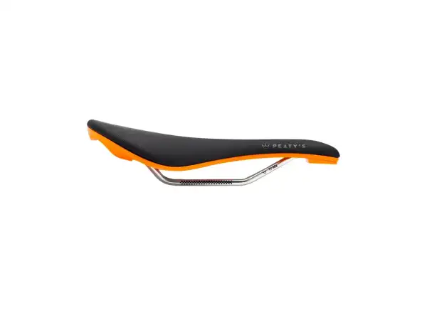 Peatys Monarch sedlo TI-MX Rail / Nylon Base Mango