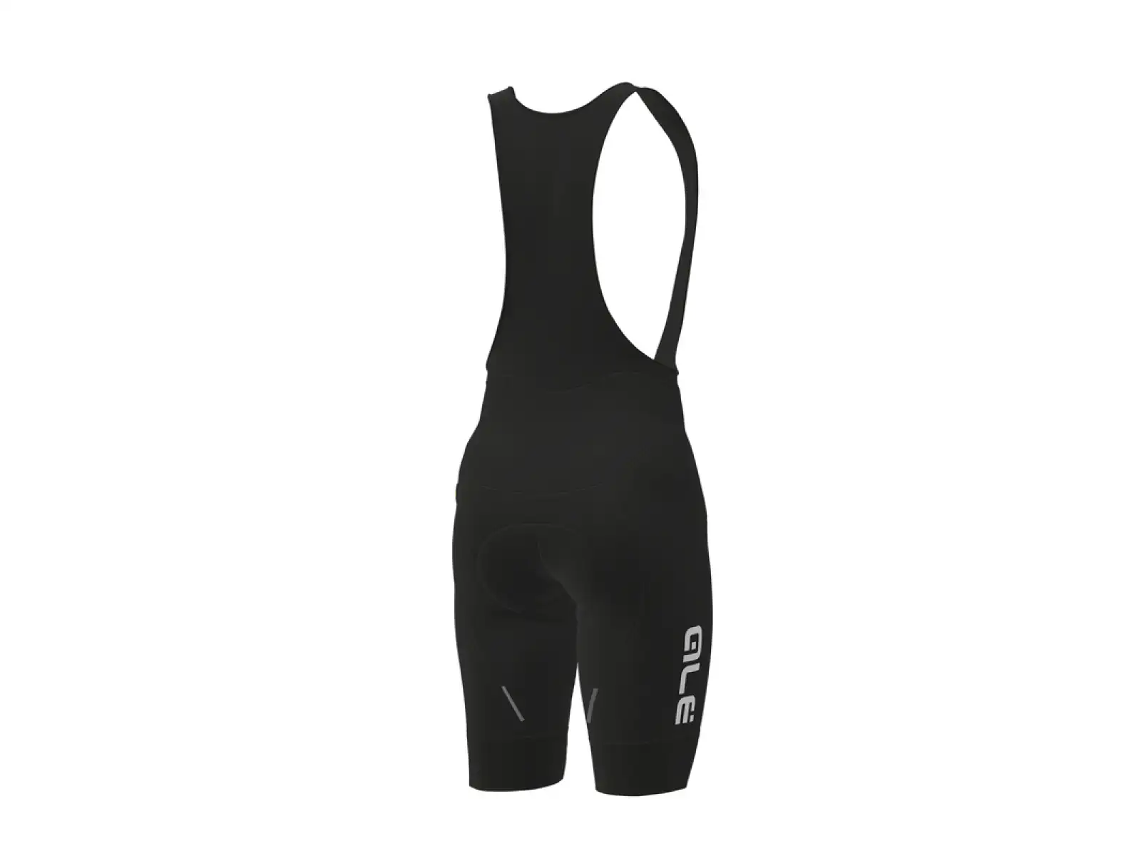 Alé Pantalone C/B Winter pánske cyklistické kraťasy s trakmi a vložkou čierna/biela
