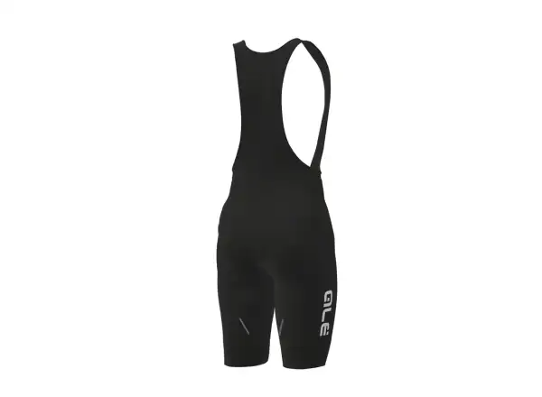 Alé Pantalone C/B Winter pánske cyklistické kraťasy s trakmi a vložkou čierna/biela