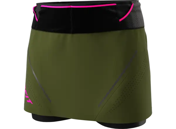 Dámska bežecká sukňa Dynafit Ultra 2v1 s vnútornými šortkami Winter Moss