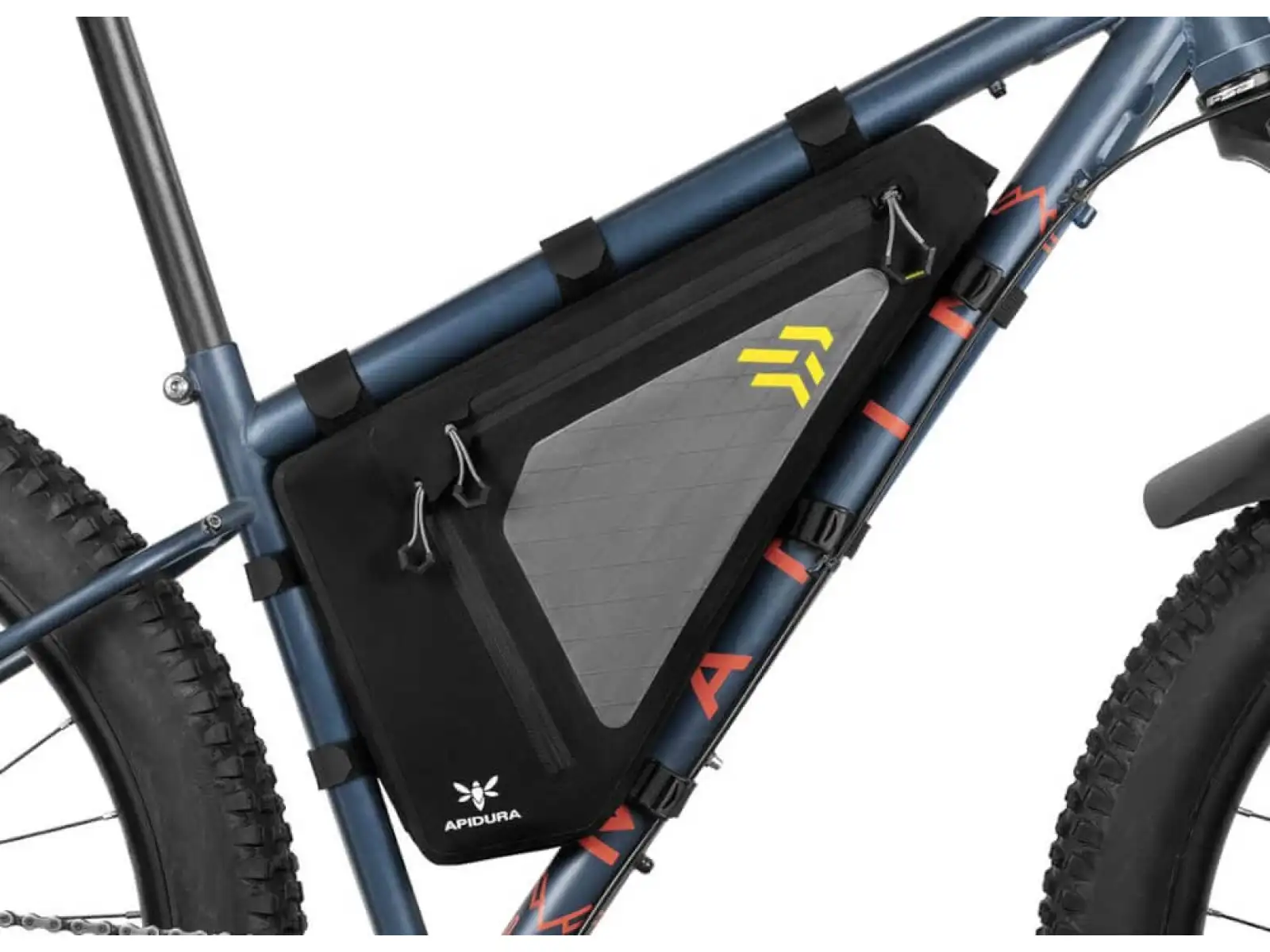 Apidura Backcountry brašňa do rámu 4 l čierna/sivá