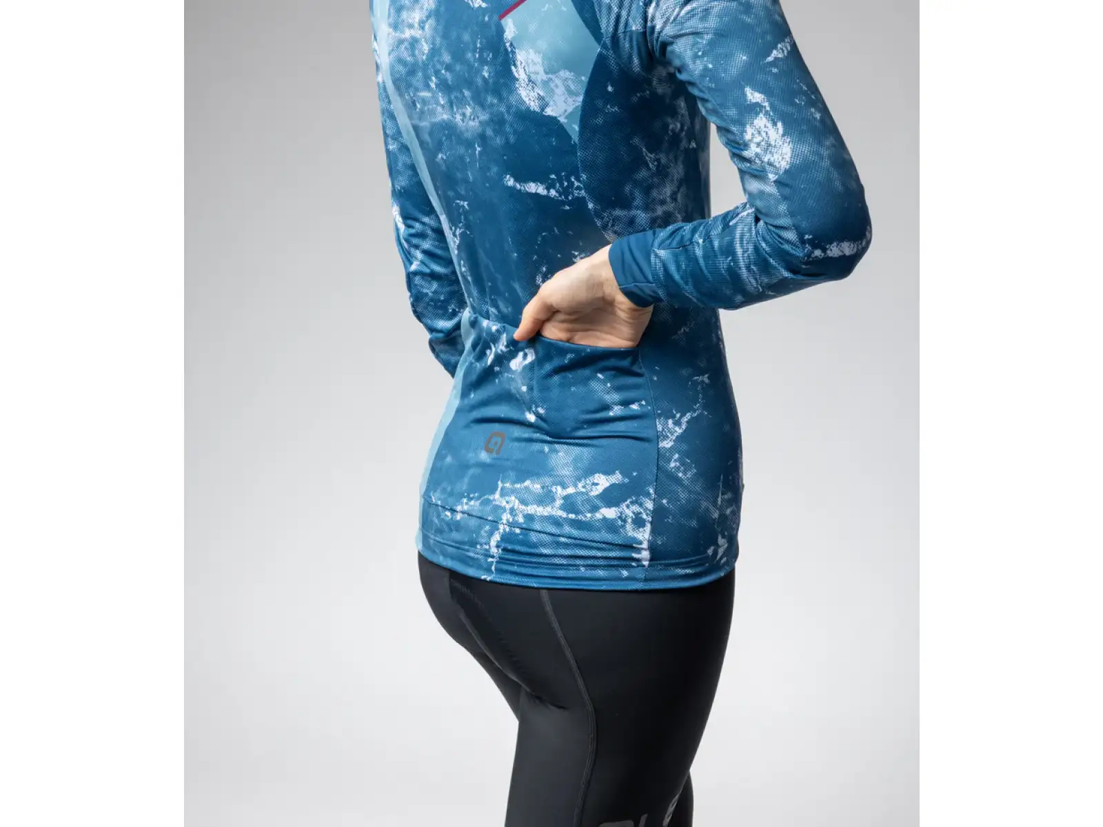 Alé PR-E Icy dámsky dres dlhý rukáv Blue