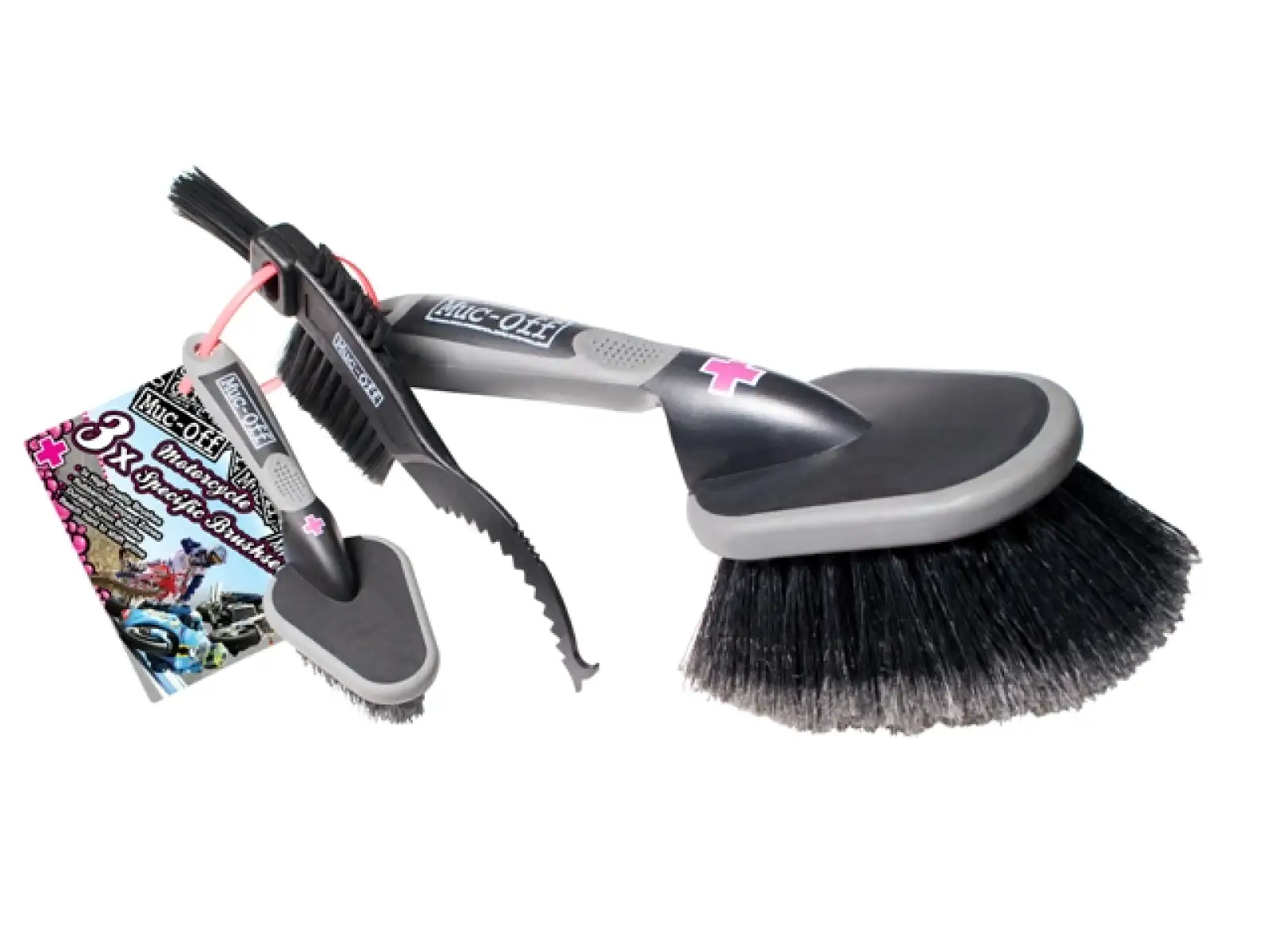 Muc-Off 3 Brush Set sada čistiace kefy