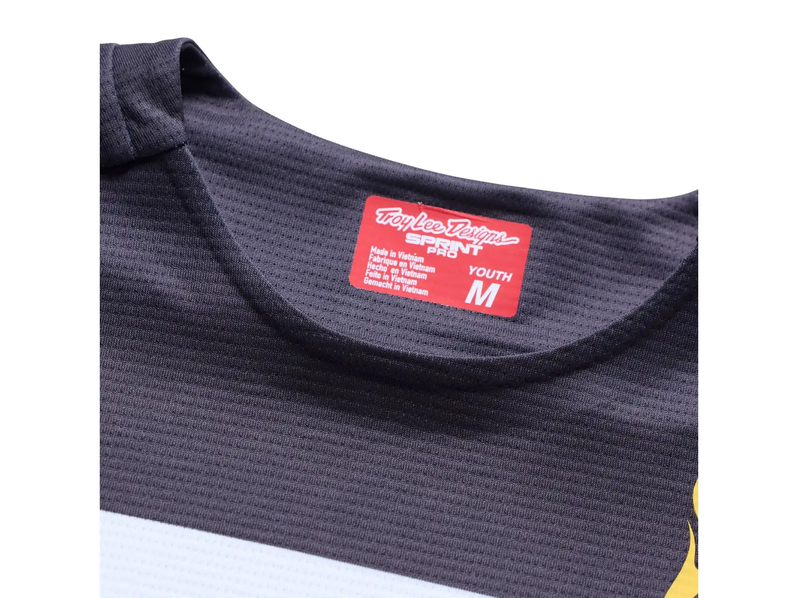 Troy Lee Designs Youth Sprint Pro detský dres dlhý rukáv Yo Moto Butter Real Teal