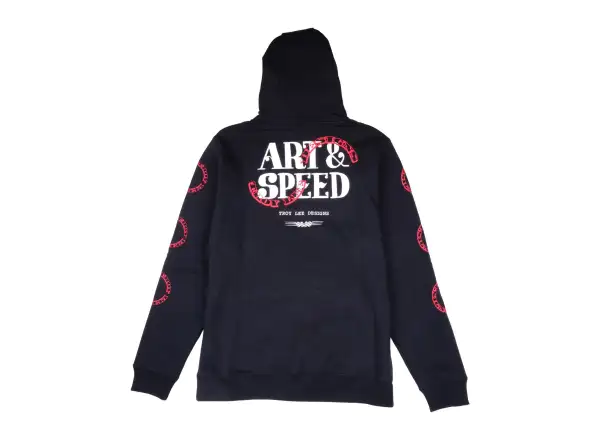Troy Lee Designs Pink Slips pánska mikina Black