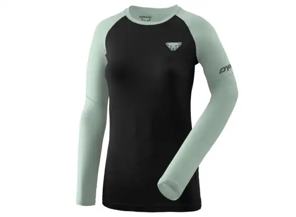 Dynafit Alpine Pro dámske tričko dlhý rukáv Black Out/Jadelite