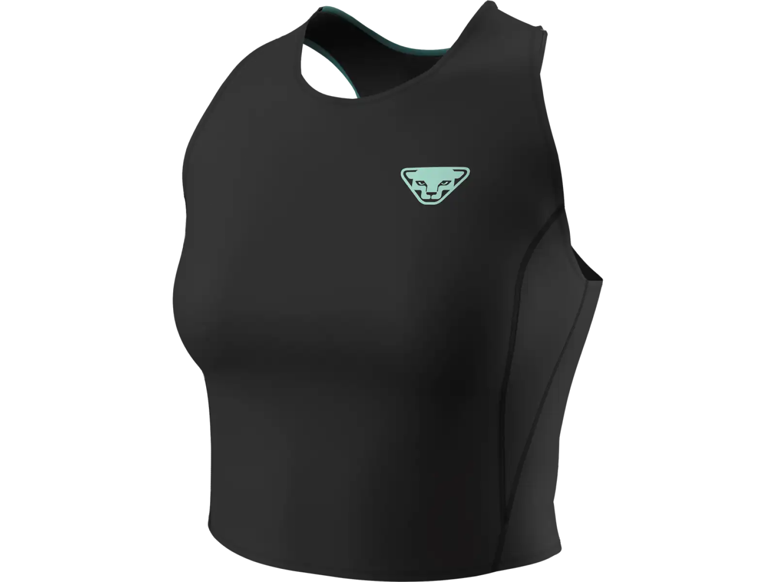 Dynafit Trail Crop Top dámske tričko bez rukávov Black Out