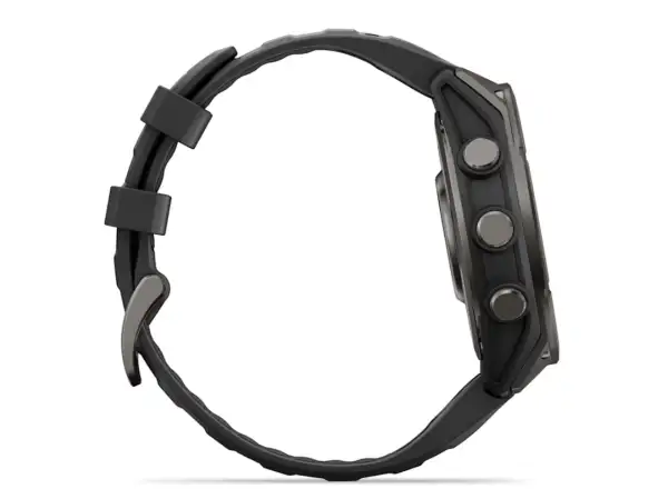 Garmin Fénix 9 – 47 mm inteligentné hodinky Carbon gray DLC Titanium/Black