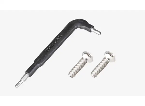 Držiak Topeak Cage Mount Apple AirTag pod košík čierny