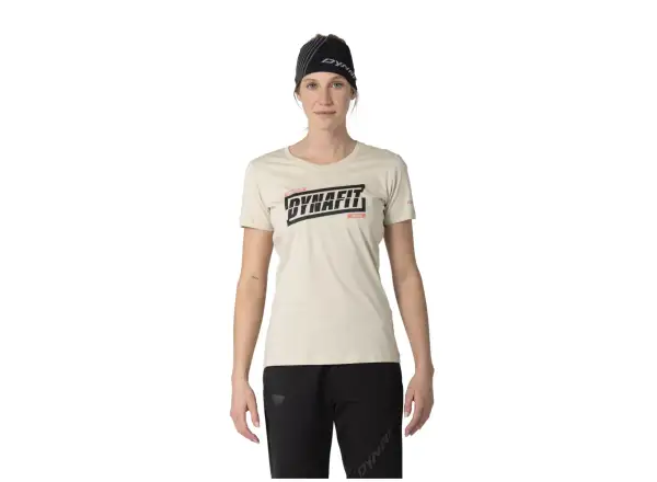 Dynafit Graphic Cotton dámske tričko krátky rukáv Overcast/Tabloid