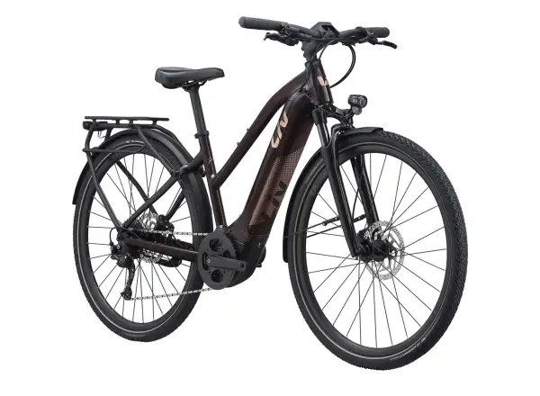 Trekingový elektrobicykel Liv Amiti E+2 rosewood
