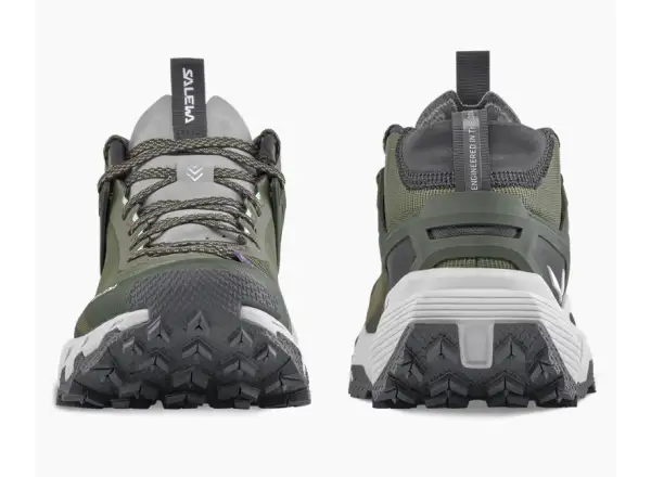 Salewa Pedroc 2 MID PTX dámske topánky Faded Green / Dark Olive