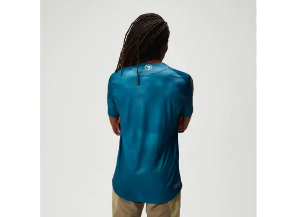 Endura Cloud pánsky dres krátky rukáv Blue Steel