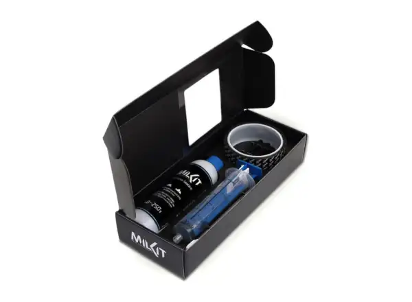 milKit prestavbová sada na bezdušové plášte ventil 45 mm páska 25 mm