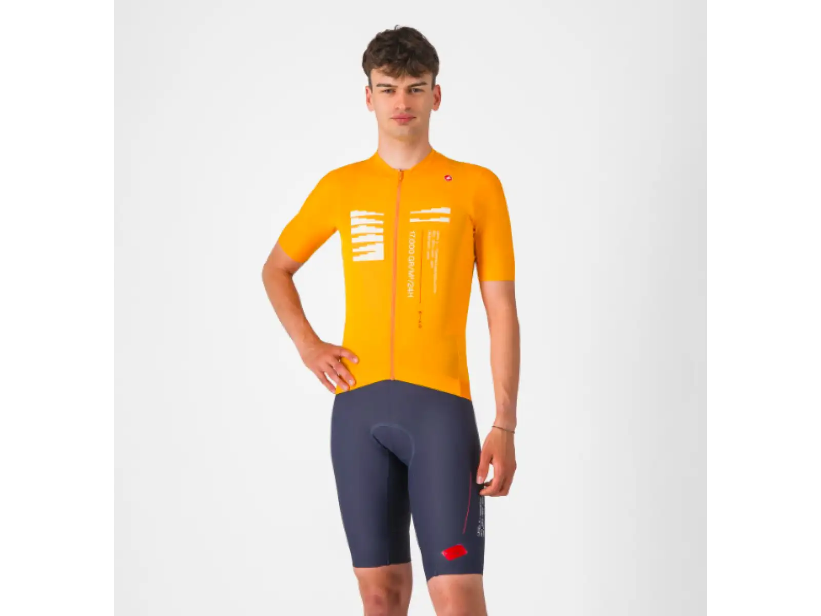 Castelli Espresso R-A/D pánske kraťasy s vložkou a trakmi Twilight Blue