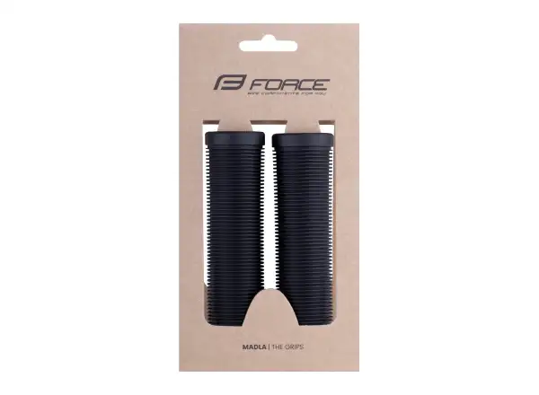 Force Groove gripy gumené čierna