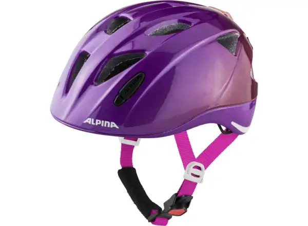 Alpina Ximo Flash detská prilba berry gloss.