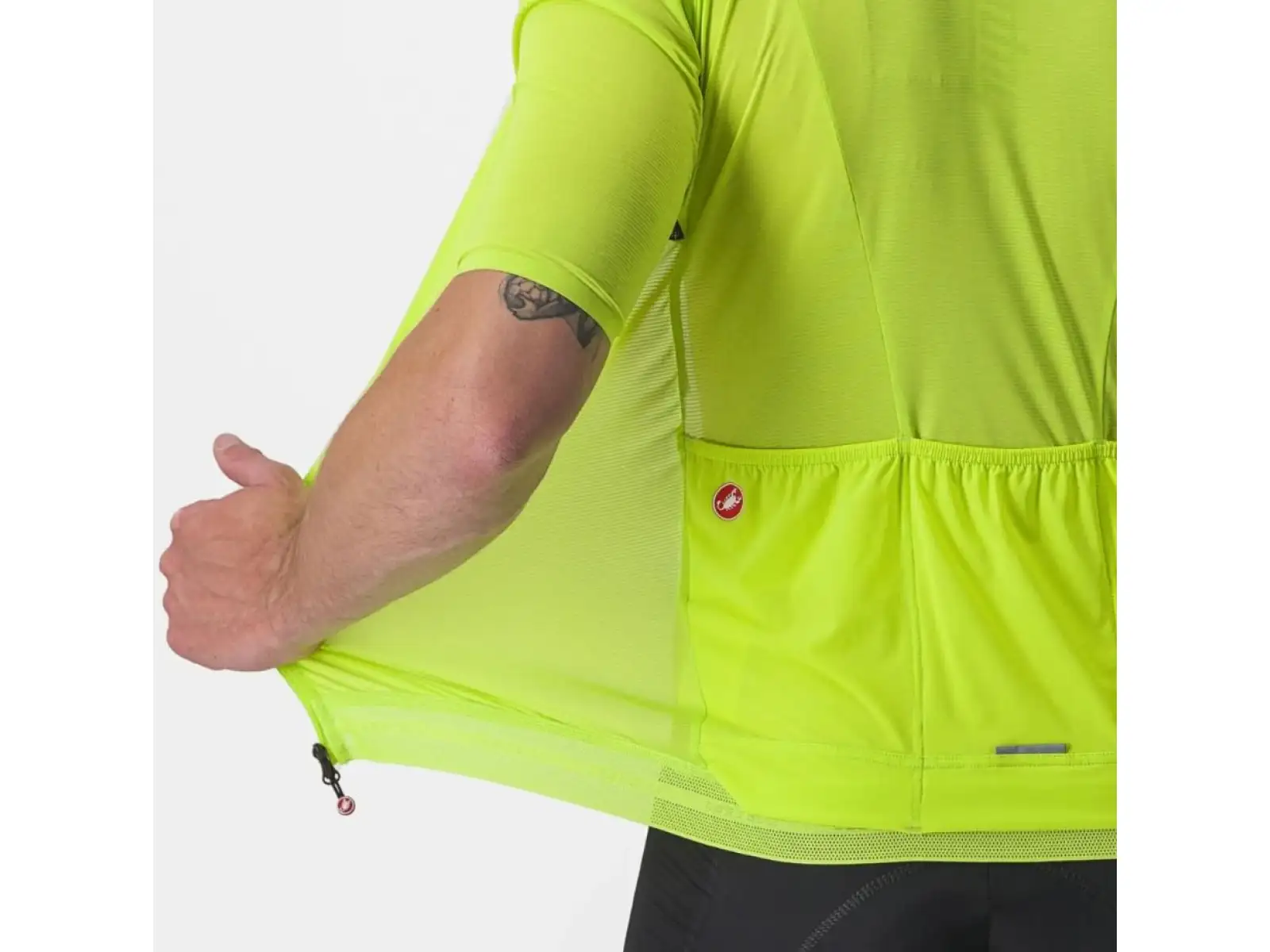Castelli Superleggera 3 pánsky dres krátky rukáv Electric Lime