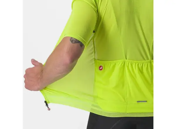Castelli Superleggera 3 pánsky dres krátky rukáv Electric Lime