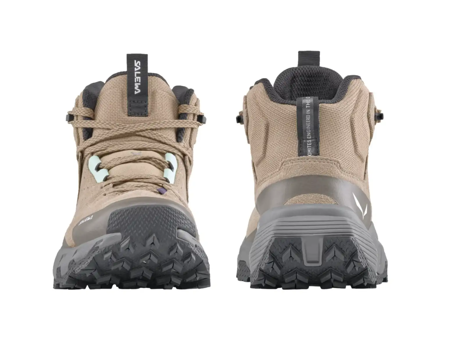 Salewa Pedroc 2 Leather Mid PTX dámske topánky Quicksand/Bungee Cord