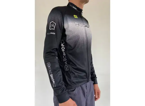 Alé Prime Koloshop pánsky dres dlhý rukáv čierna