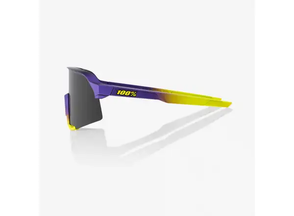 100% S3 okuliare Soft Tact Stone Matte Metallic Digital Brights/Smoke Lens
