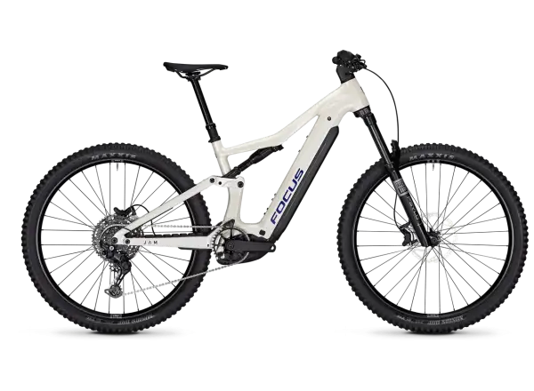 Focus JAM 7 800Wh celoodpružený elektrobicykel Champagne / Shellwhite