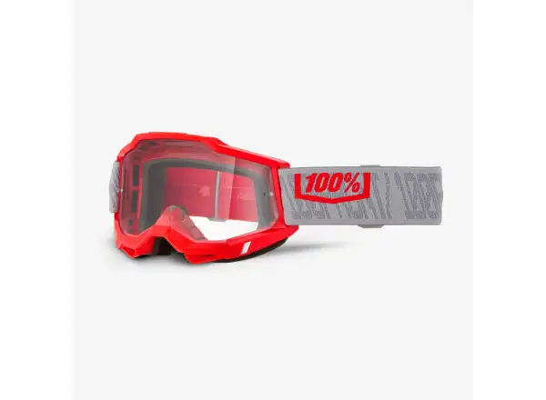 100% Accuri 2 zjazdové okuliare Gatorback/Clear Lens