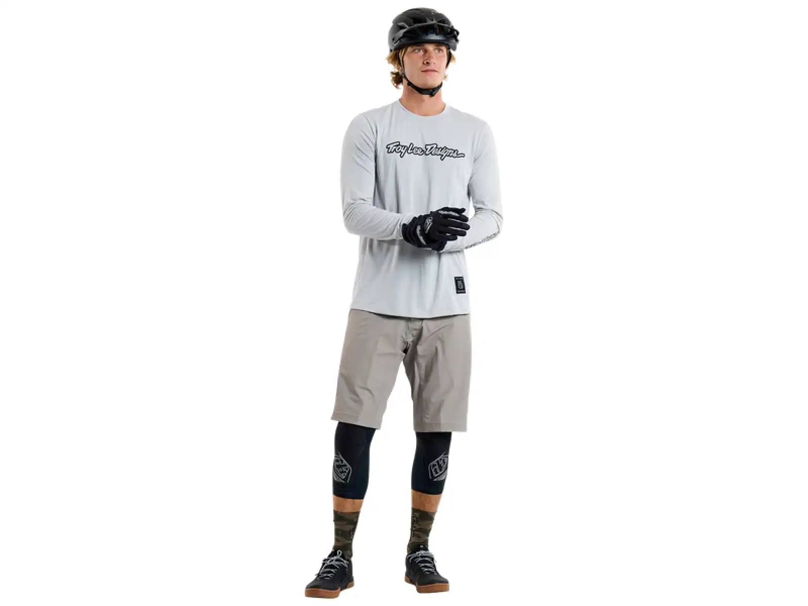 Troy Lee Designs Skyline Ride Tee Signature pánsky dres dlhý rukáv Mist