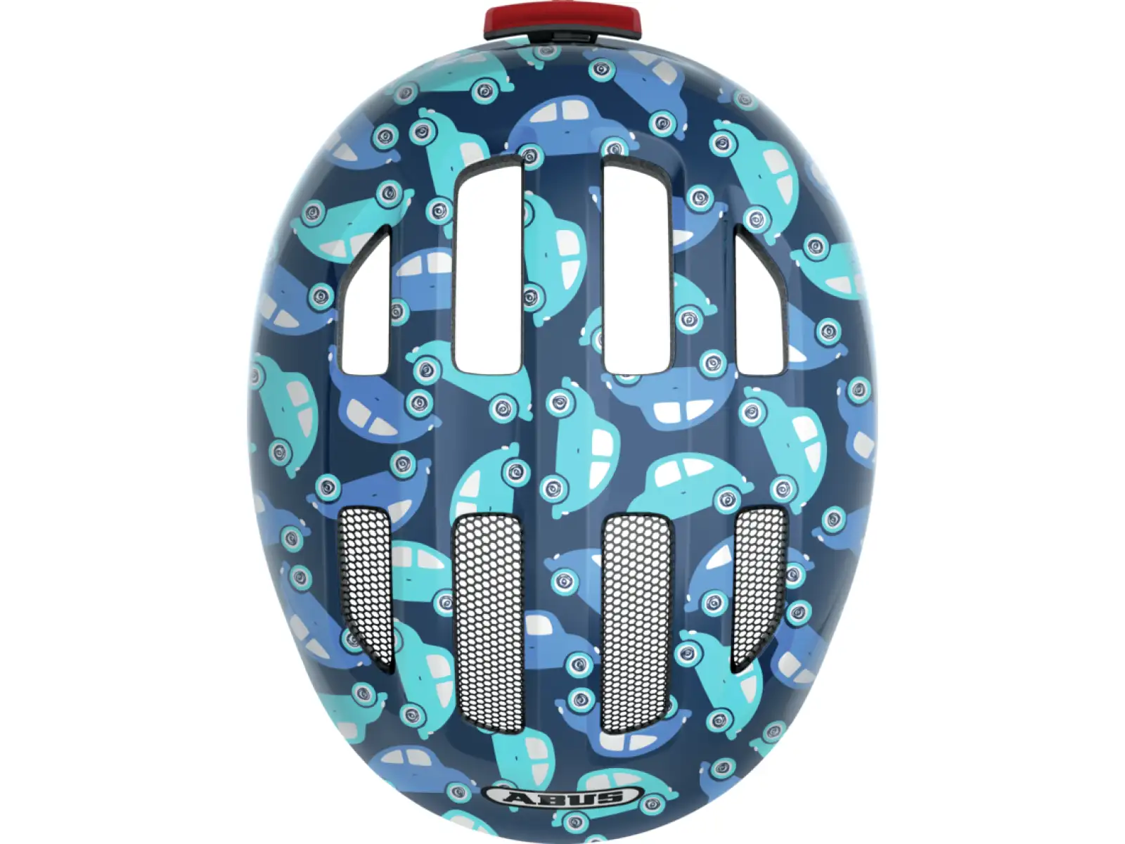 Abus Smiley 3.0 LED detská prilba Blue Car
