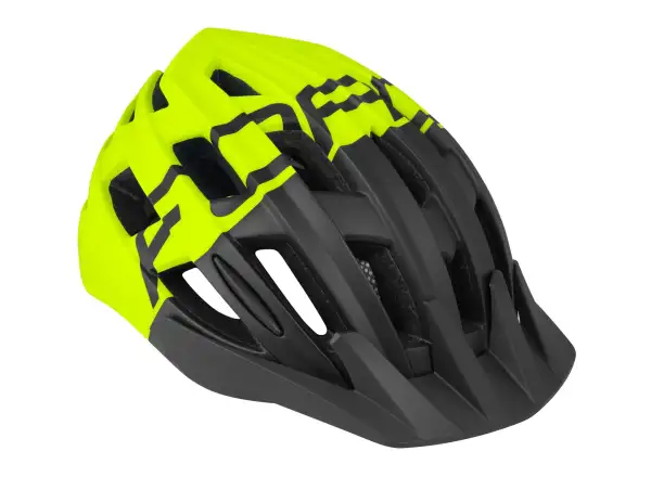 Force Corella MTB prilba, čierno/fluo
