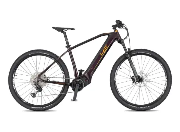 4EVER Exstream Elite horský elektrobicykel Dark velvet/Bronze