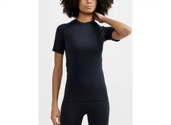 Craft Core Dry Active Comfort dámske tričko krátky rukáv čierna