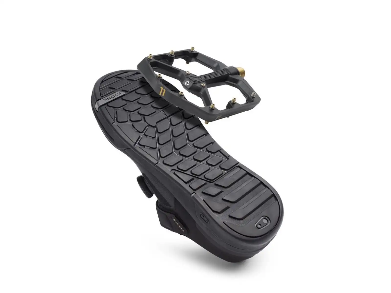 Crankbrothers Stamp Lace pánske boty Black/Red