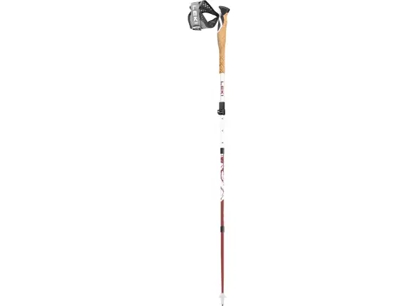 Leki Cross Superlite trekingové palice White/Ferra/Black vel. 100-120 cm