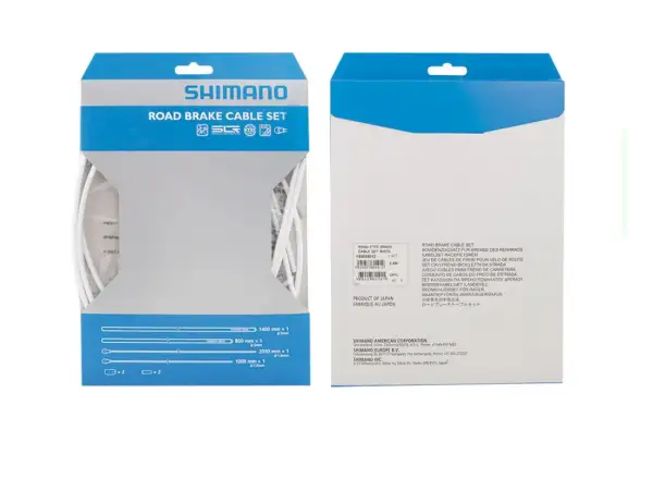 Brzdová súprava Shimano Dura Ace DA7900 bowden + lanka biela