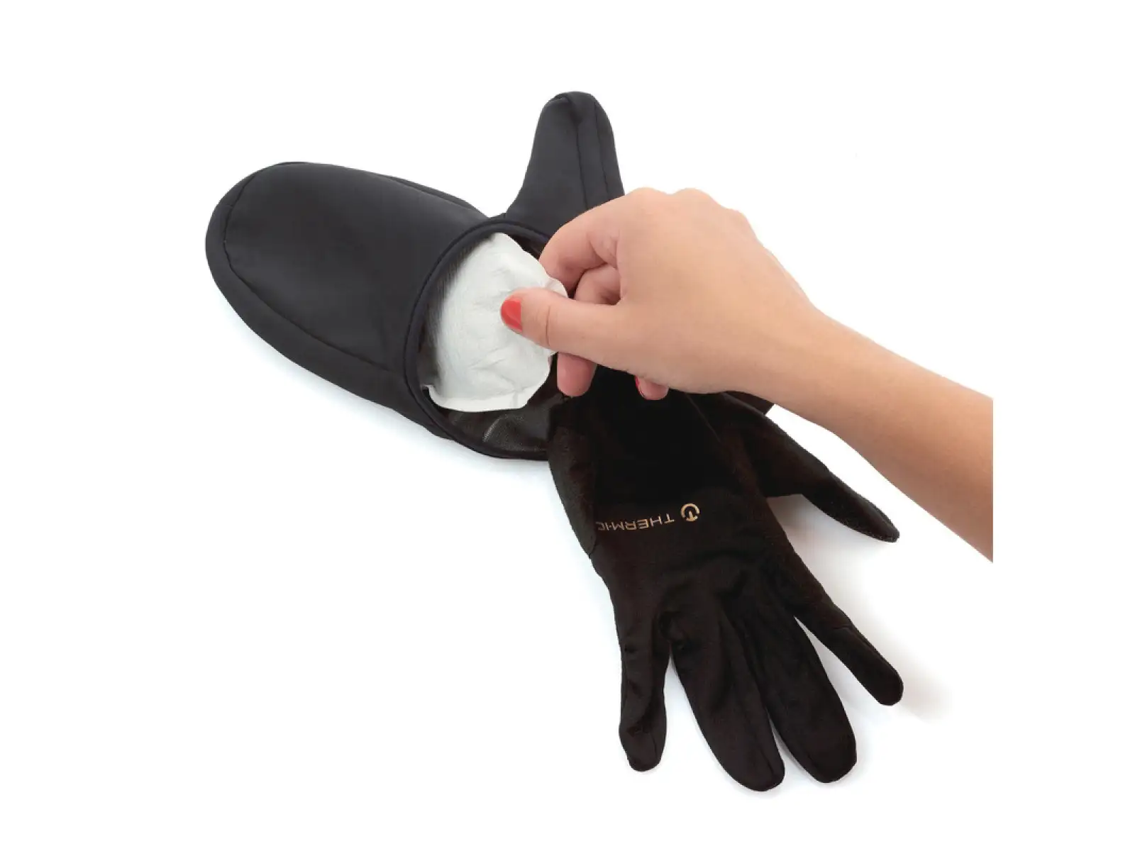 Thermic Versatile Light vyhrievané rukavice black