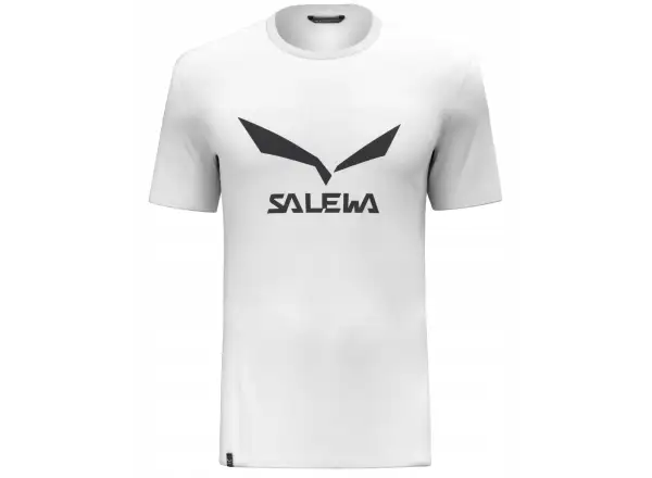 Salewa Solidlogo Dry pánske tričko krátky rukáv White