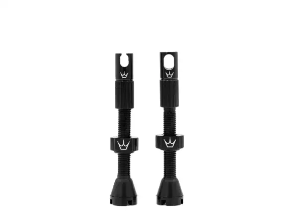 Peaty's x Chris King MK2 Workshop Pack 42 mm bezdušové ventily 26 kusov Black