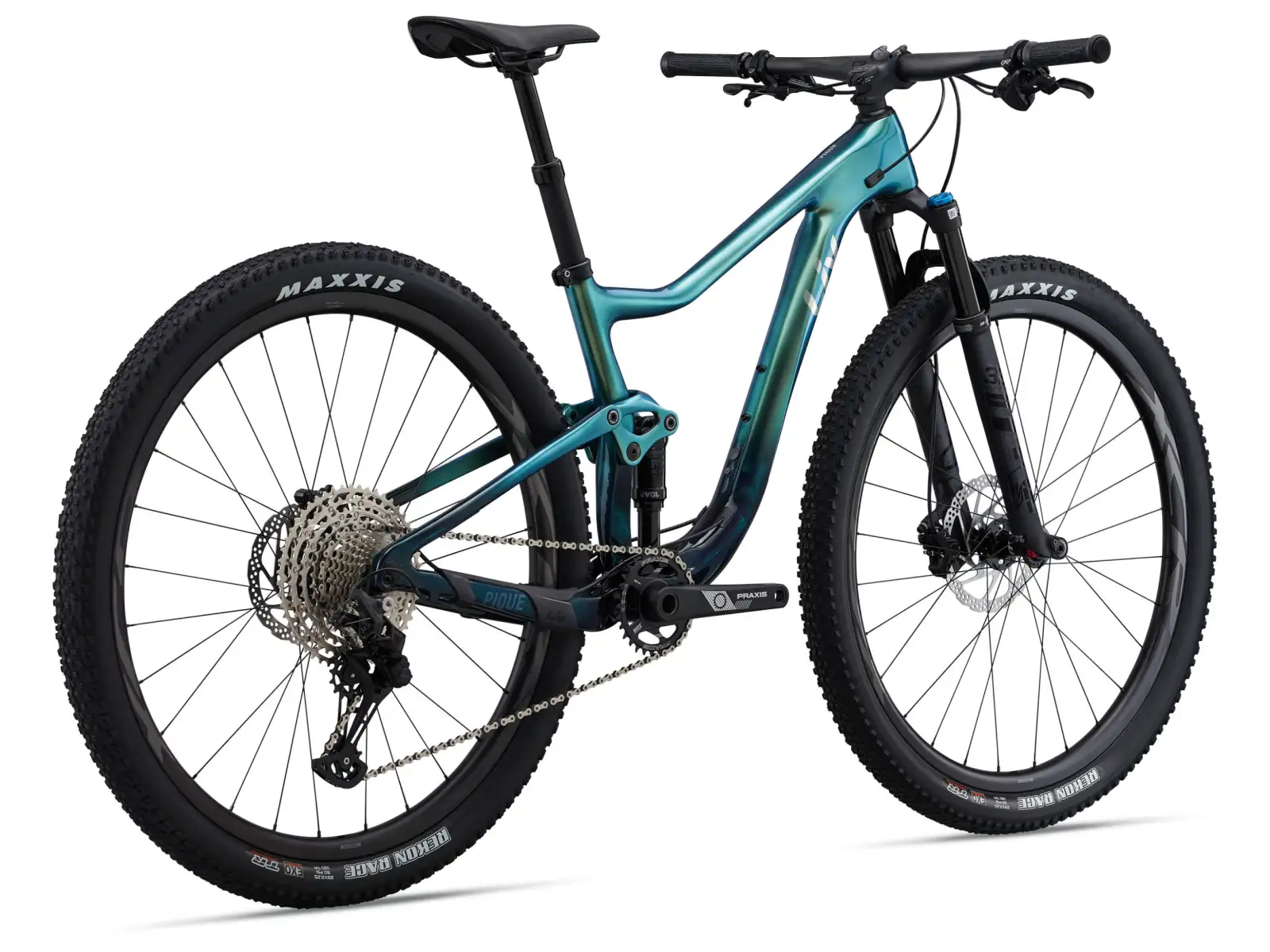 Liv Pique Advanced Pro 29 horský bicykel Phoenix Fanatic Teal/Dark Green