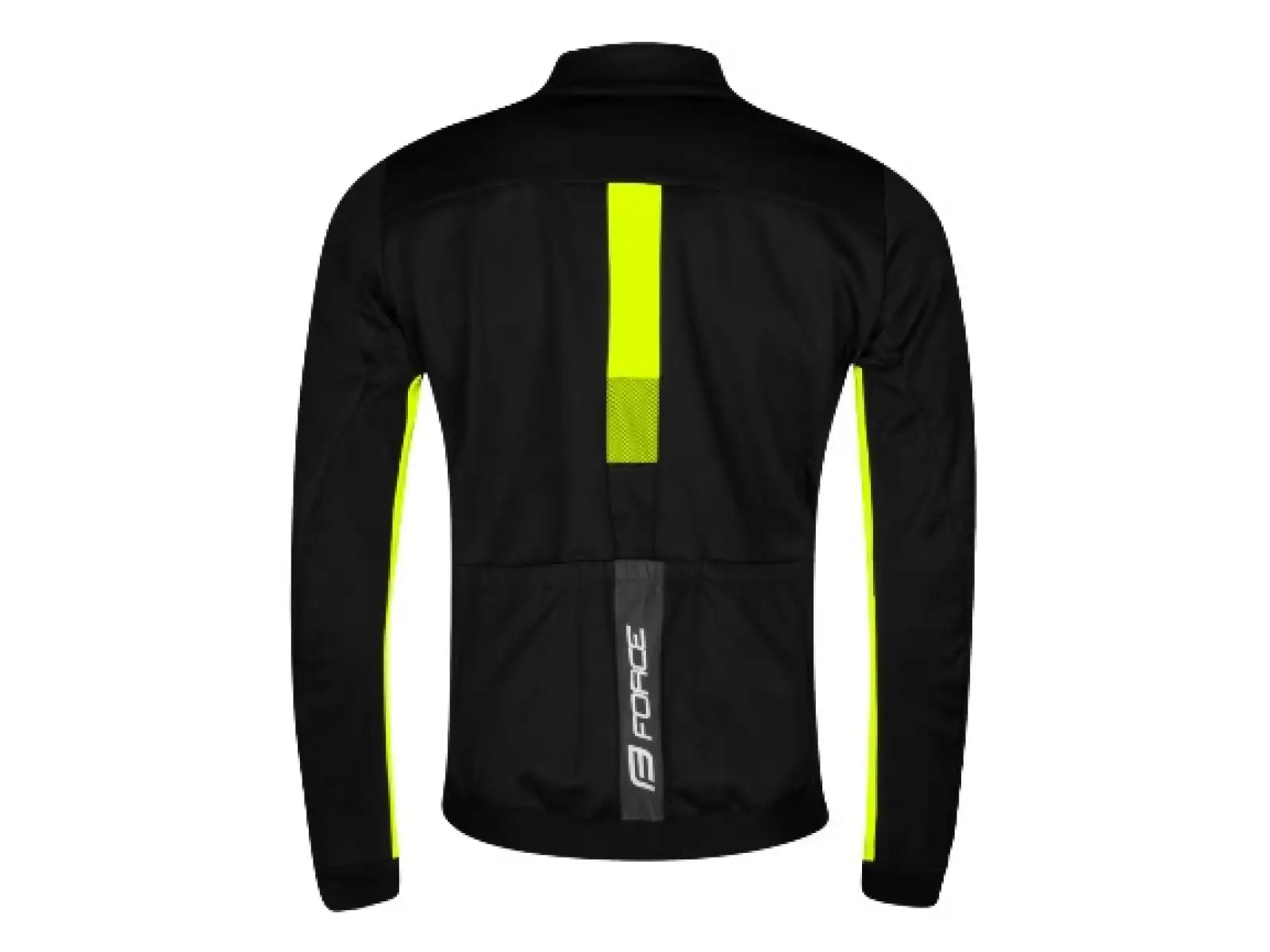 Force Frost pánska bunda black/fluo