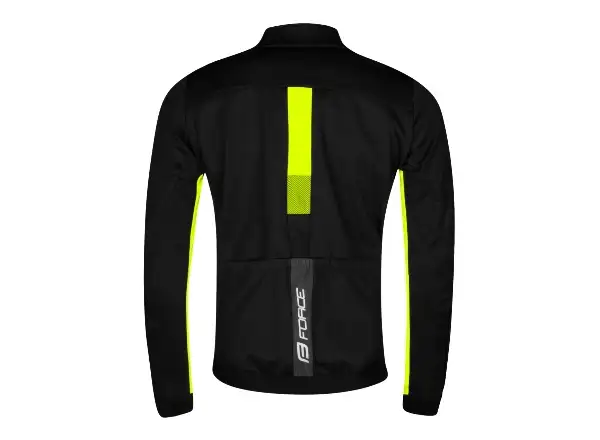 Force Frost pánska bunda black/fluo